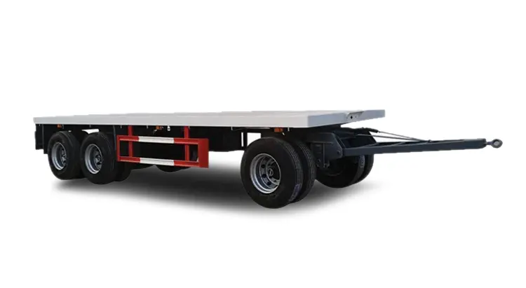 Flatbed Full Drawbar Trailer