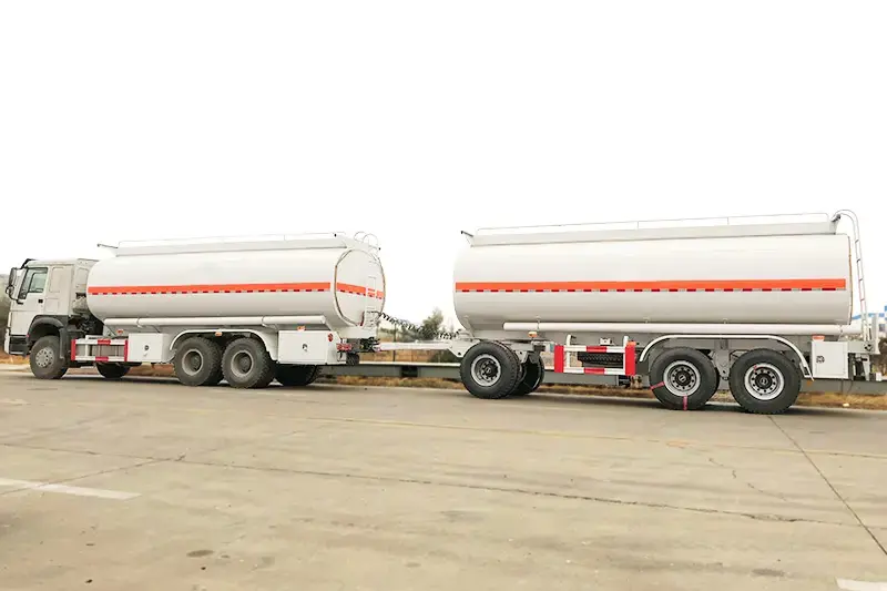 Fuel tanker Full trailer-2
