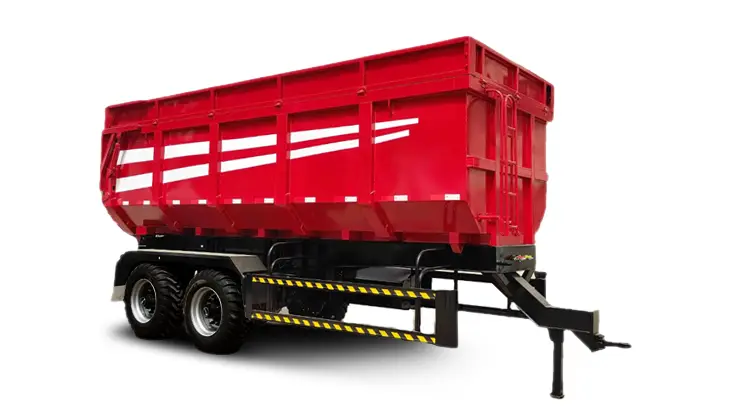Mini Dump Full Drawbar Trailer