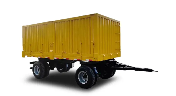 Side Wall Full Drawbar Trailer