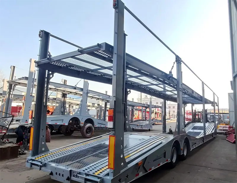 car hauler semi trailer