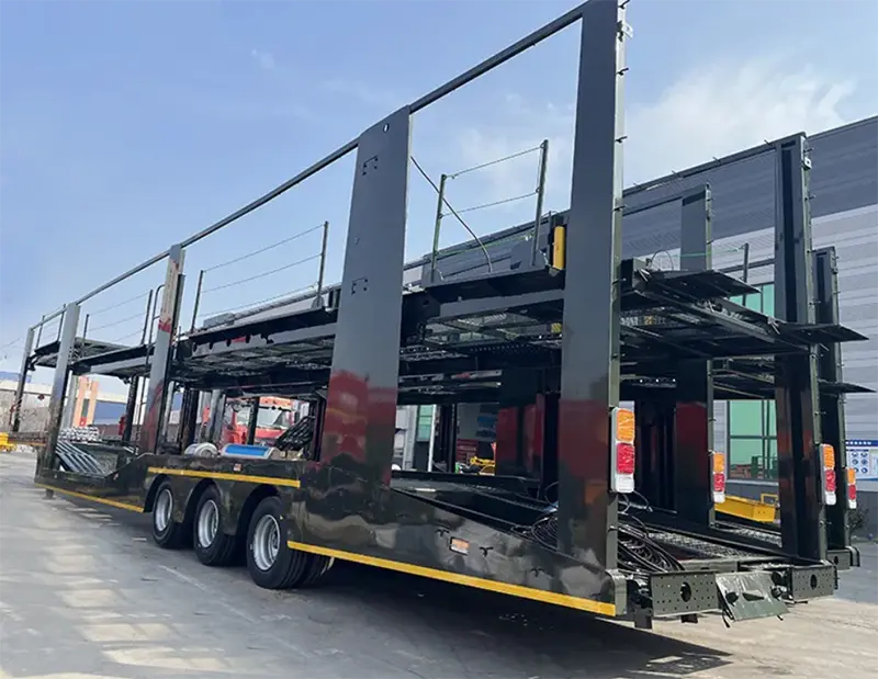 semi car hauler trailer