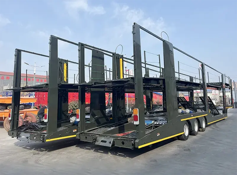 semi car hauler trailer