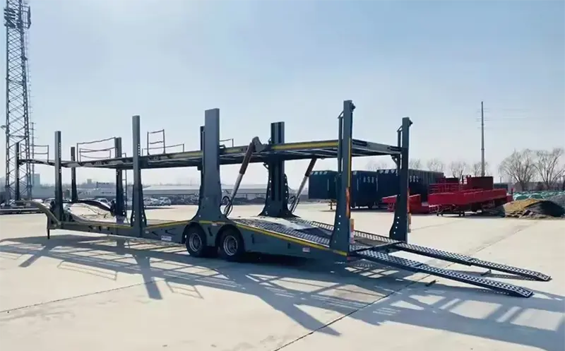 semi car hauler trailer