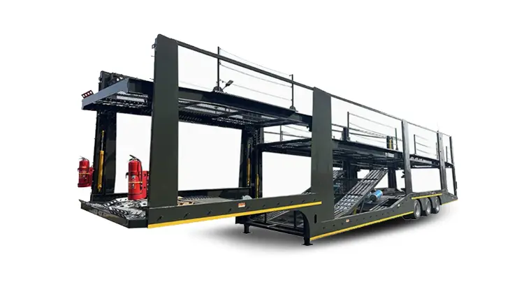 Semi Car Hauler Trailer
