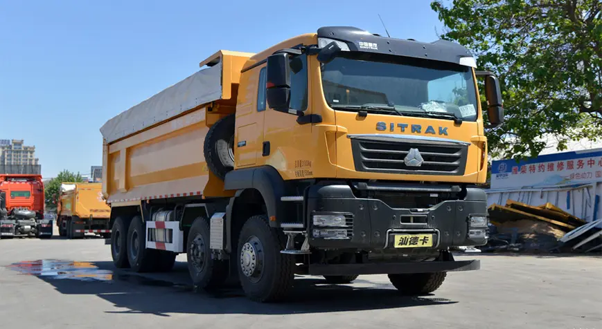 SITRAK G7 400HP 8X4 Dump Truck